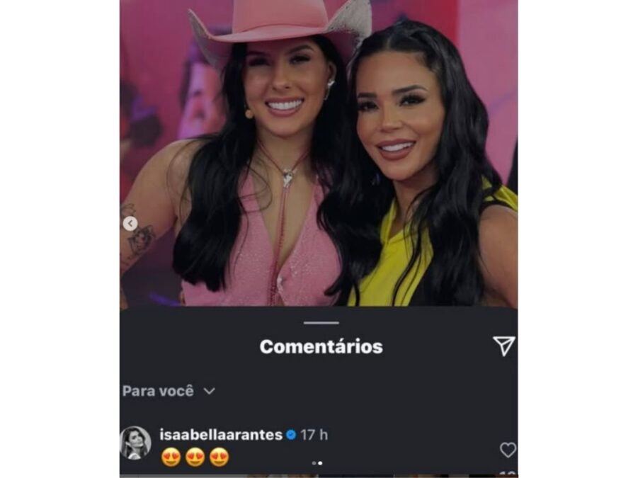 Ex de Zé Felipe reage a foto de Ana Castela e afasta rumores de rivalidade