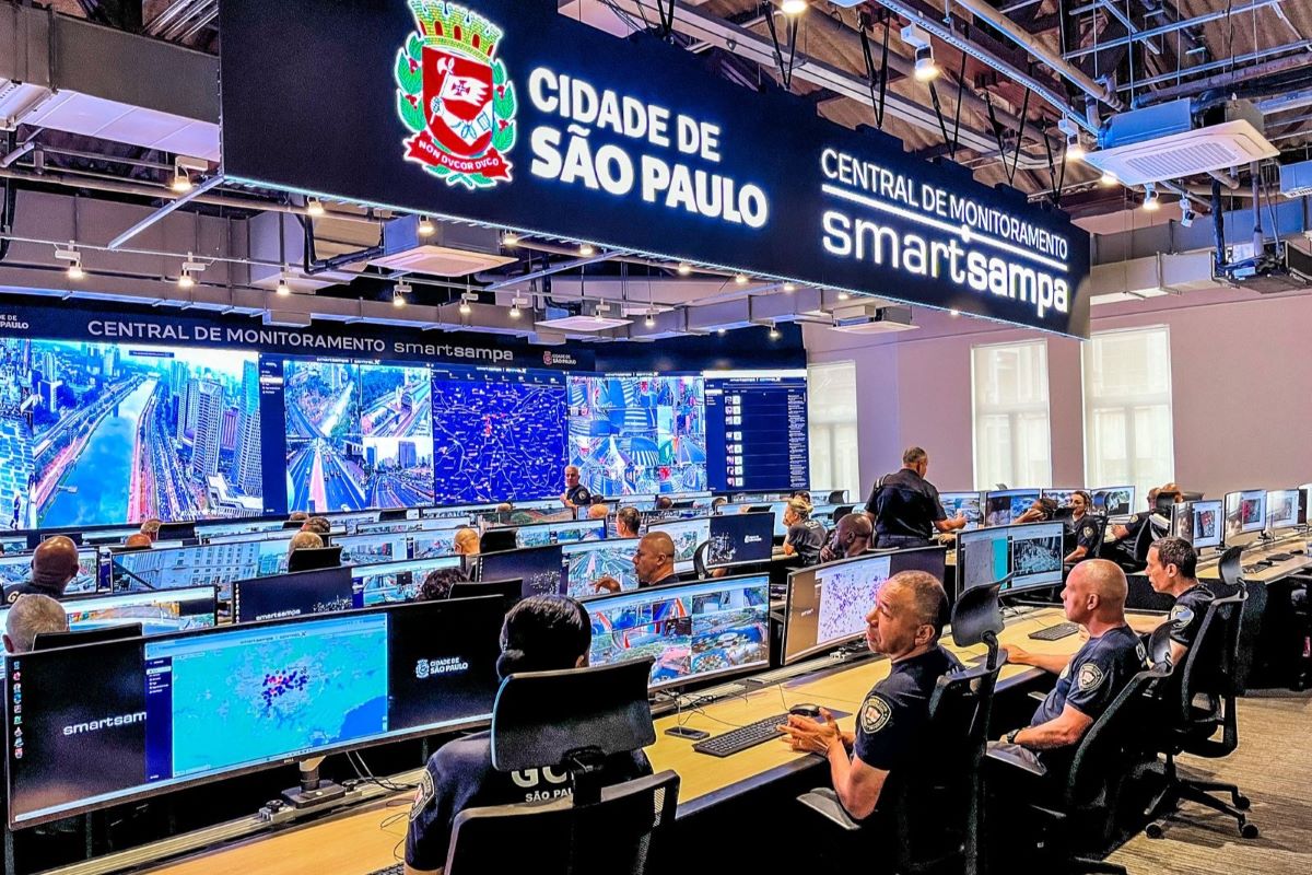 Veja quais os bairros mais e menos vigiados pelo Smart Sampa em SP