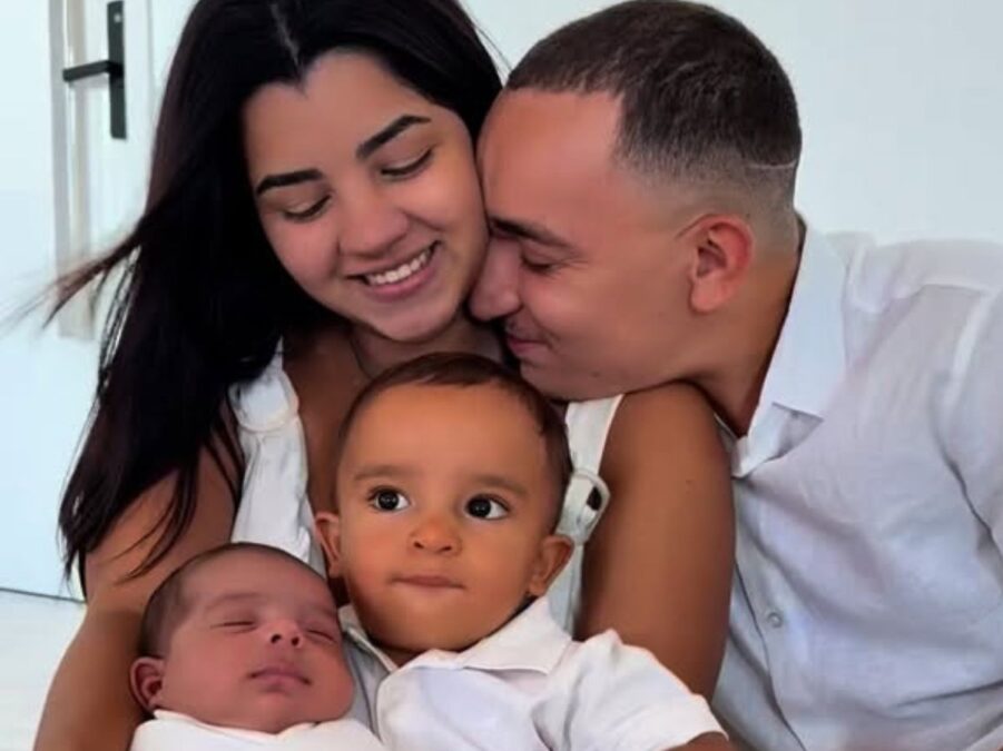 Depois da pausa no álcool, João Gomes aparece soltinho ao lado da esposa: “Tá bebinho”