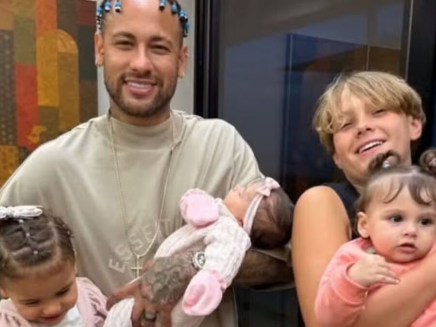 “Minha dupla”: Neymar compartilha momento fofo com a filha Mavie