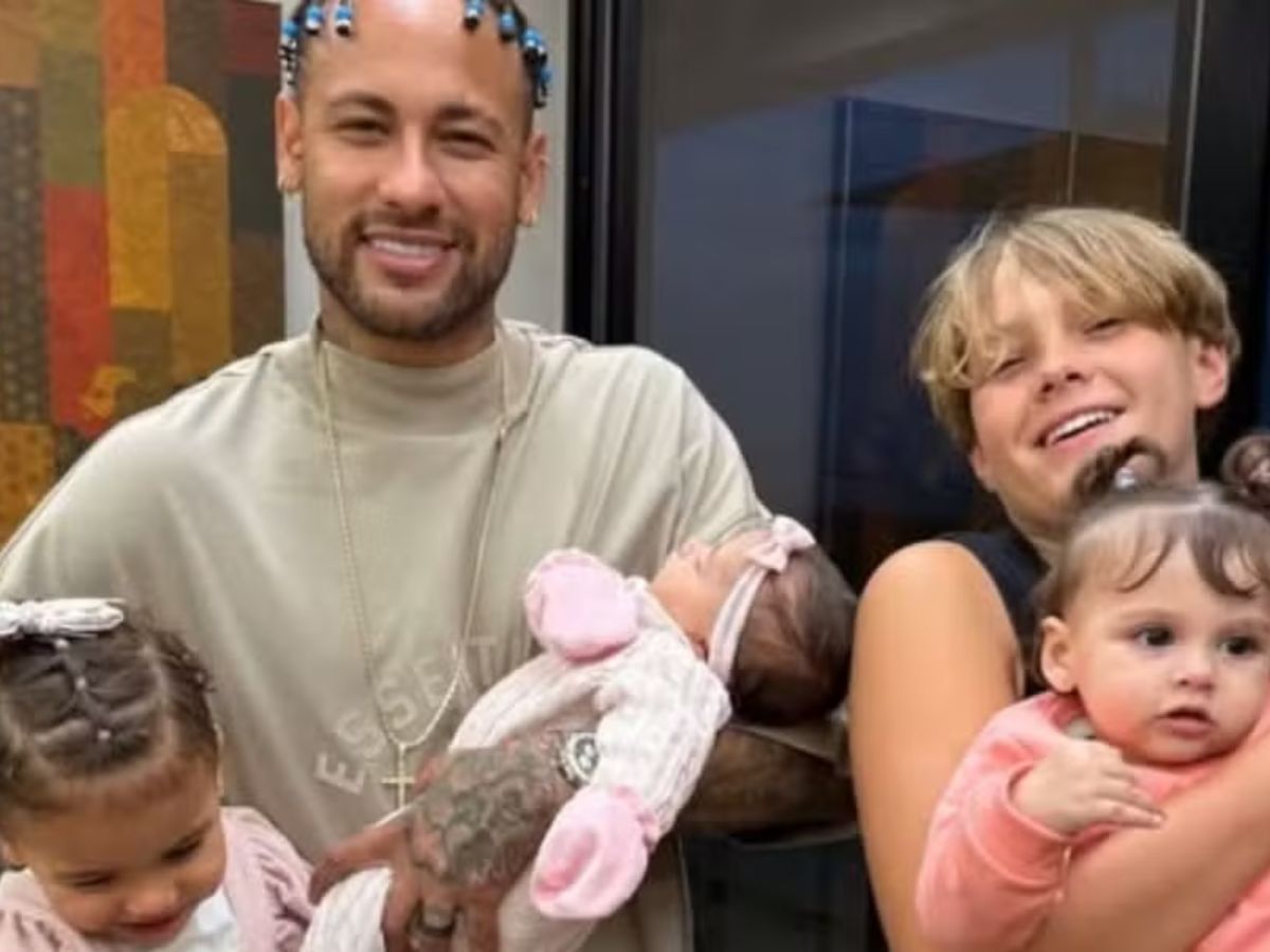 “Minha dupla”: Neymar compartilha momento fofo com a filha Mavie