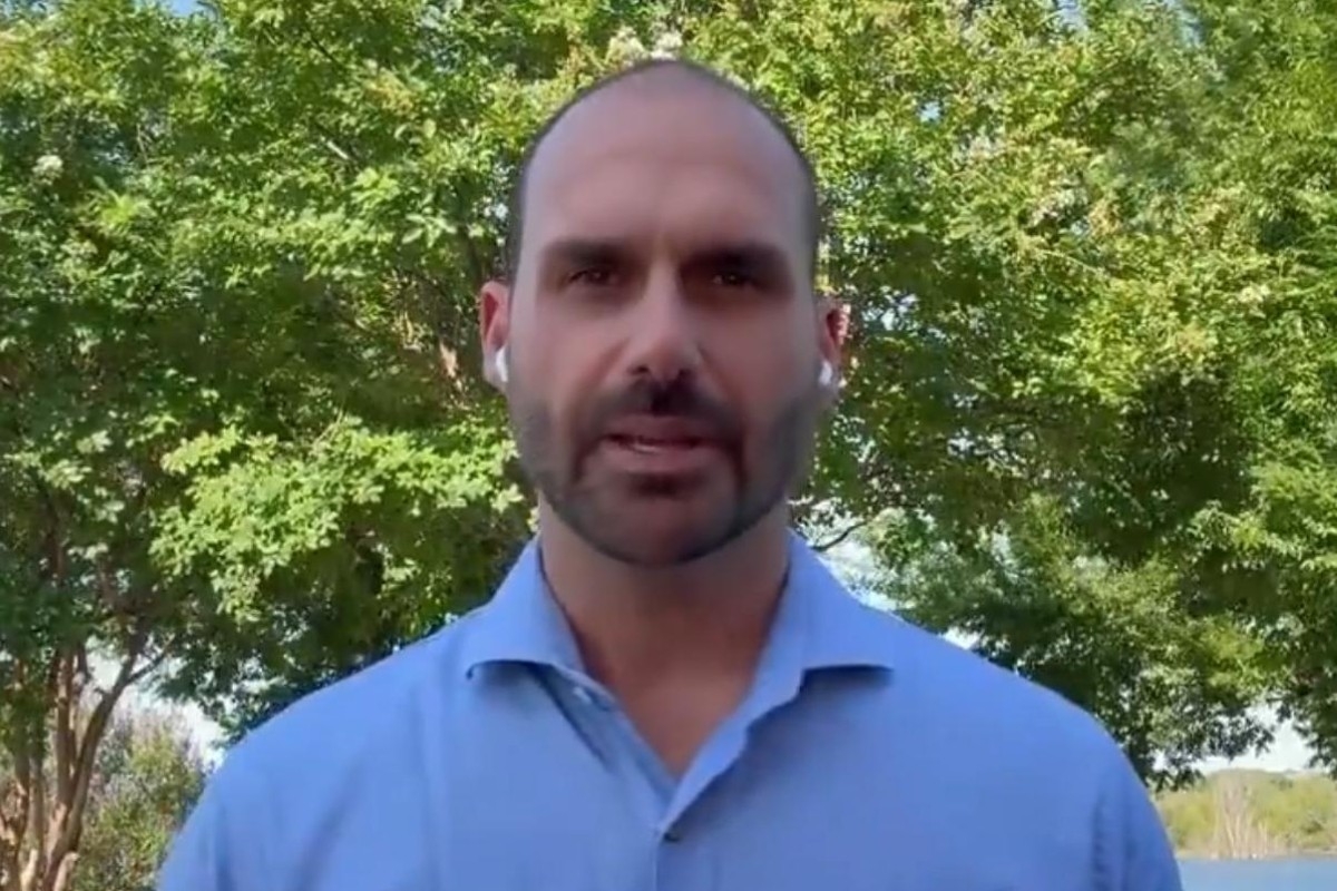 Eduardo Bolsonaro diz que não será preso se for condenado por Moraes