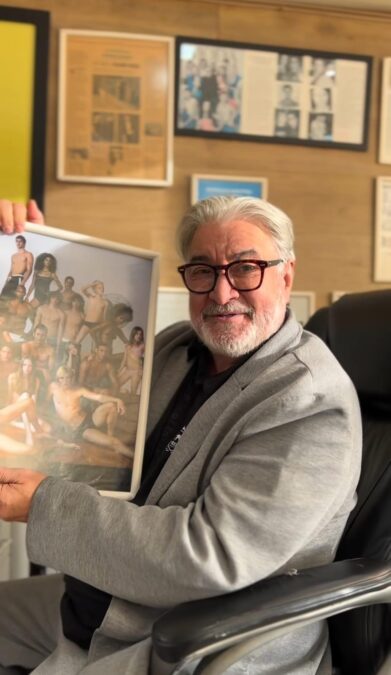 Luto na moda: morre aos 62 anos empresário que revelou Cauã Reymond e Gisele Bündchen