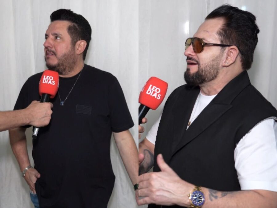 Encontro inédito: Bruno e Marrone e Zeca Pagodinho gravam clipe no Rio de Janeiro