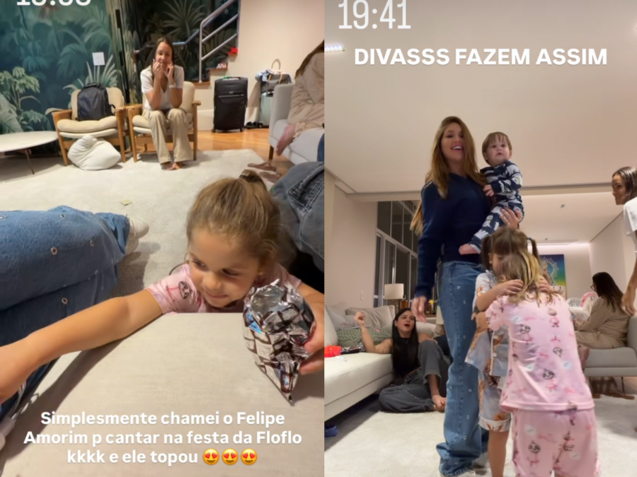 Virginia revela que Felipe Amorim será uma das atrações da festa de 3 anos de Maria Flor