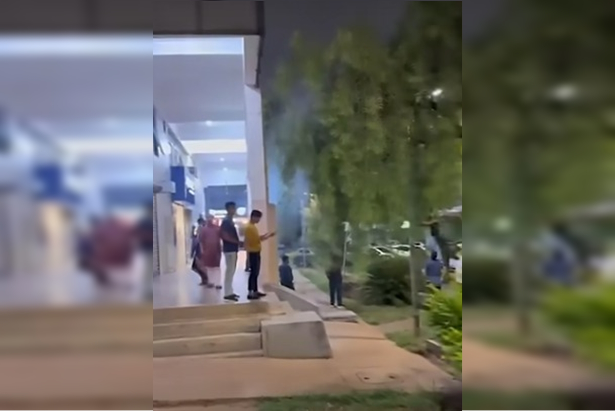 Vídeo: PM é chamada após restaurante festejar com meia hora de fogos