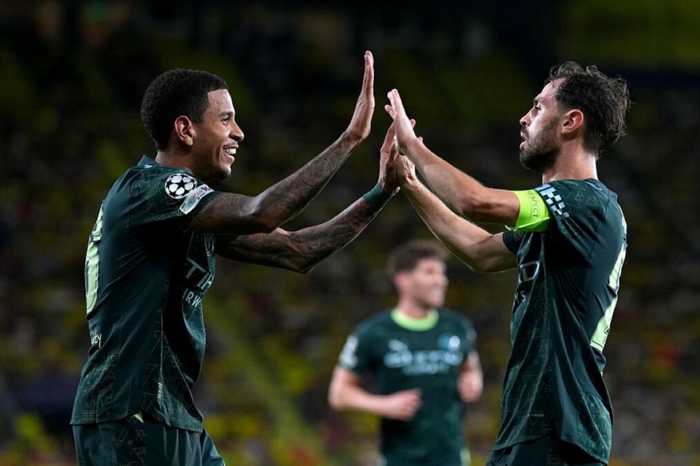 Manchester City vence Villareal e segue invicto na Champions League