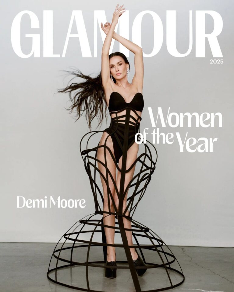demi-moore-reflete-sobre-sucesso,-envelhecimento-e-liberdade-em-nova-fase-da-carreira