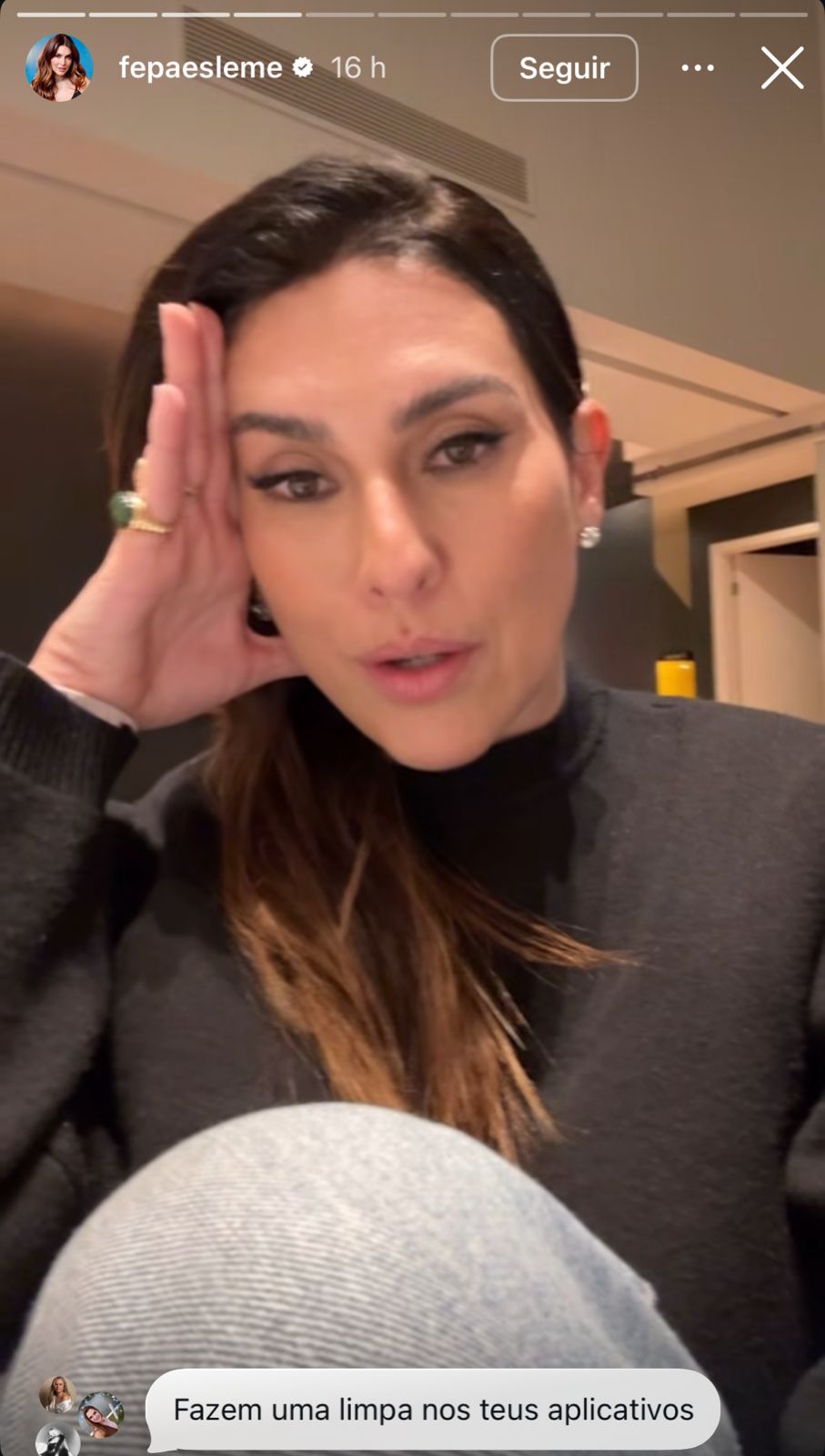 Fernanda Paes Leme escapa de golpe após pedir ajuda aos seguidores: “Não vou cair”