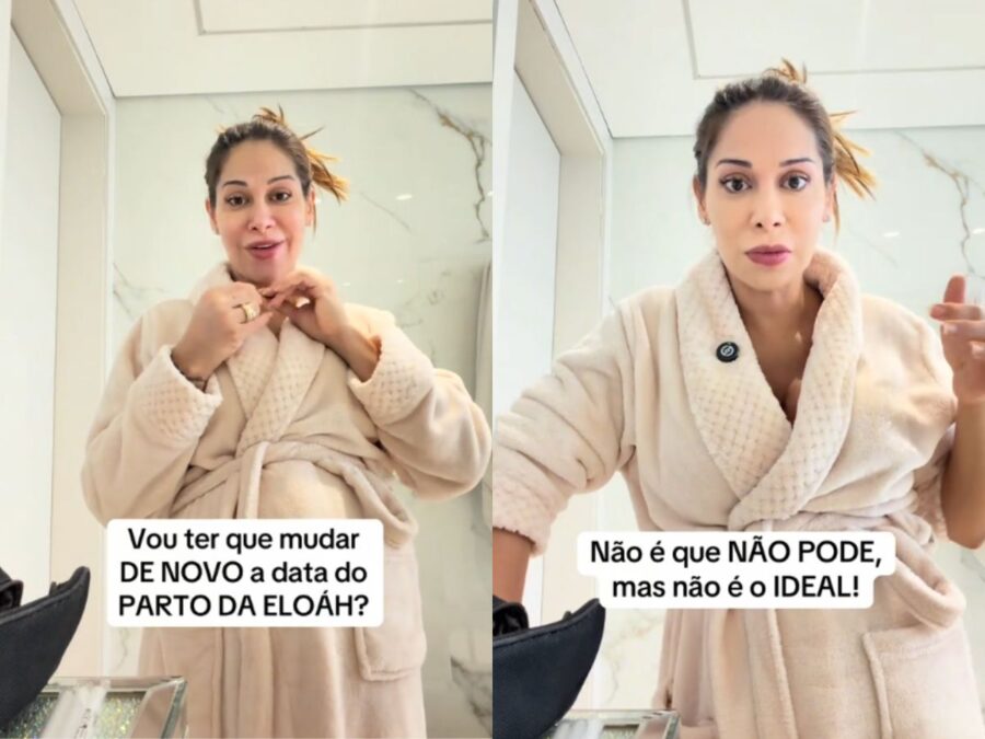 Maíra Cardi explica por que o parto da filha com Thiago Nigro pode mudar