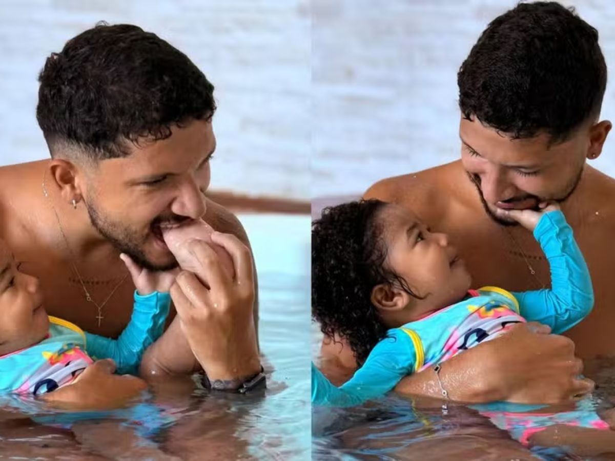 Ex-namorado de Iza, Yuri Lima compartilha vídeo com a filha e desabafa: “Serei melhor”