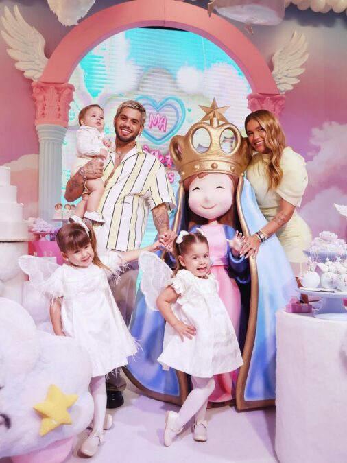 Puro luxo! Relembre temas de aniversário das Marias e de José Leonardo, filhos de Virginia
