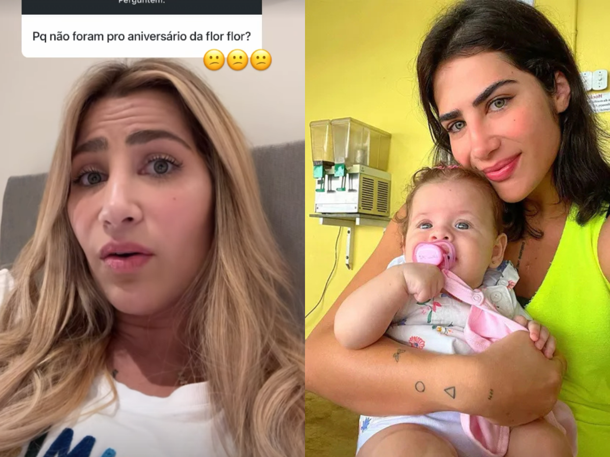 Irmã de Zé Felipe explica motivo de não ter ido à festa de aniversário de Maria Flor