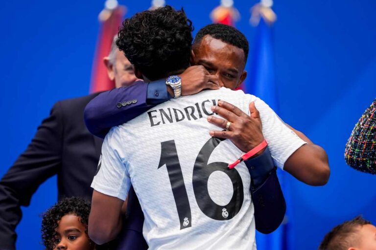 em-baixa-no-real-madrid,-endrick-e-exaltado-por-pai-no-instagram