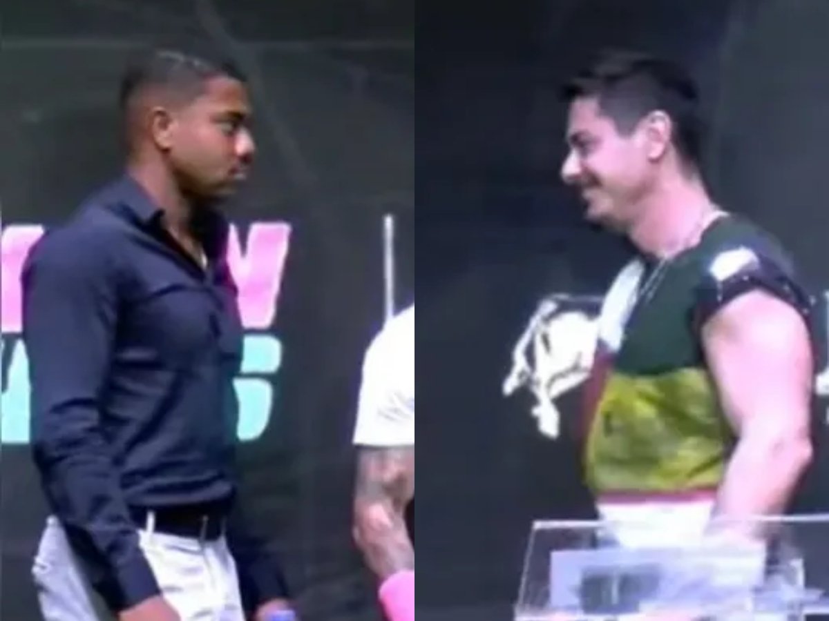 Davi Brito ameaça Sacha Bali durante treino para luta: “Você vai pagar caro”