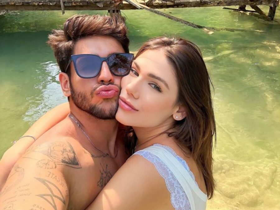 Marcela e Guilherme, da dupla com Hugo, celebram reta final da gestação do 1º filho