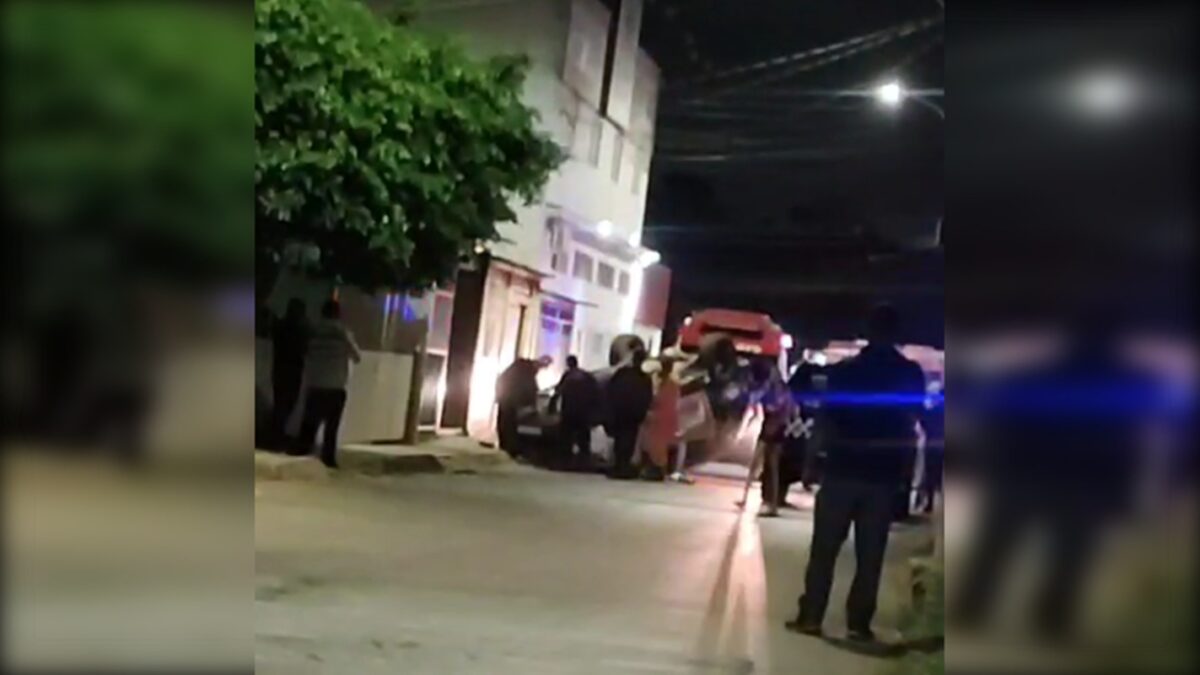 Perseguição a bandido termina com viatura da PM capotada no DF