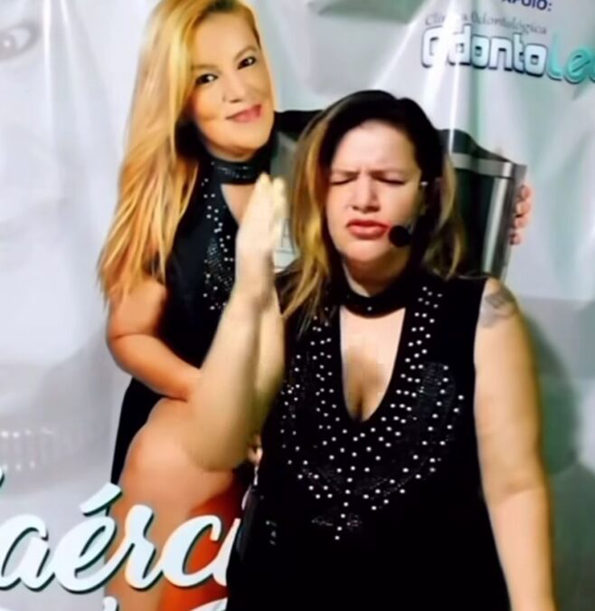 Do meme ao encontro: “Garçom, tem Pitú?” une Laércia Dantas e Roberta Miranda