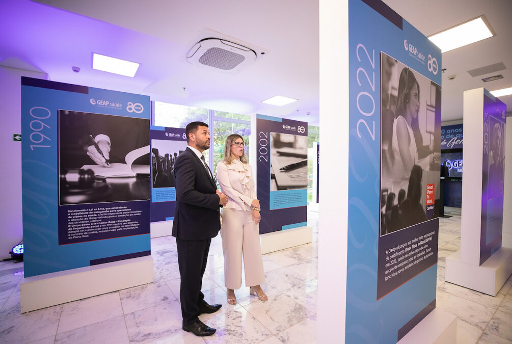 Geap lança exposição em homenagem aos seus 80 anos, celebrados em 2025