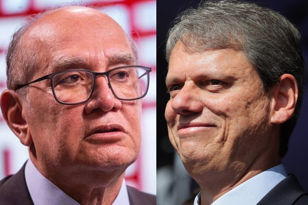 O almoço de Tarcísio e Gilmar em Brasília