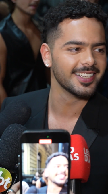 Em festa de Marina Ruy Barbosa, Pedro Sampaio revela estar ansioso para ver “Tremembé”