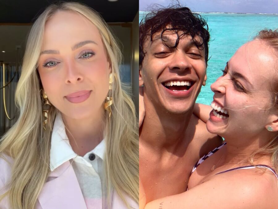 Tata Estaniecki fala sobre rotina com os filhos após término com Cocielo: “Um caos”