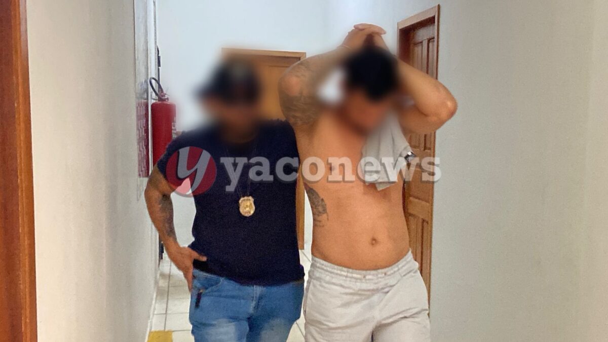 DHPP cumpre mandado de prisão contra homem que foi liberado em audiência de custódia após ser detido com sub metralhadora em Rio Branco