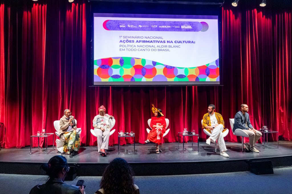 Ministério da Cultura apresentou o desempenho dos estados na implementação de cotas e editais específicos. Foto: Filipe Araújo/MinC/