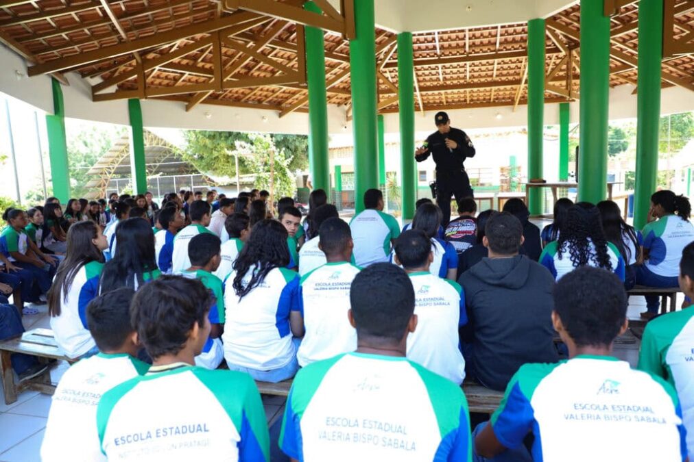 Segurança Pública leva ações de cidadania e prevenção à violência para escolas do Alto Acre
