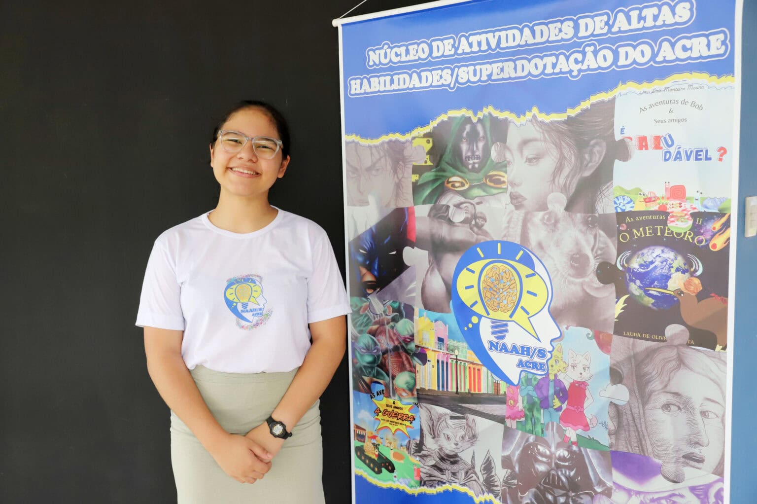 Com apenas 14 anos, estudante da rede pública estadual é aprovada em 14 graduações e conquista 1º lugar em concurso público no Acre