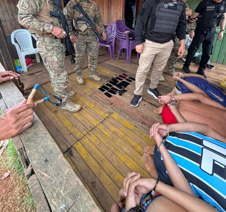 Megaoperação prende líder faccional e desarticula grupo responsável por onda de violência em Assis Brasil