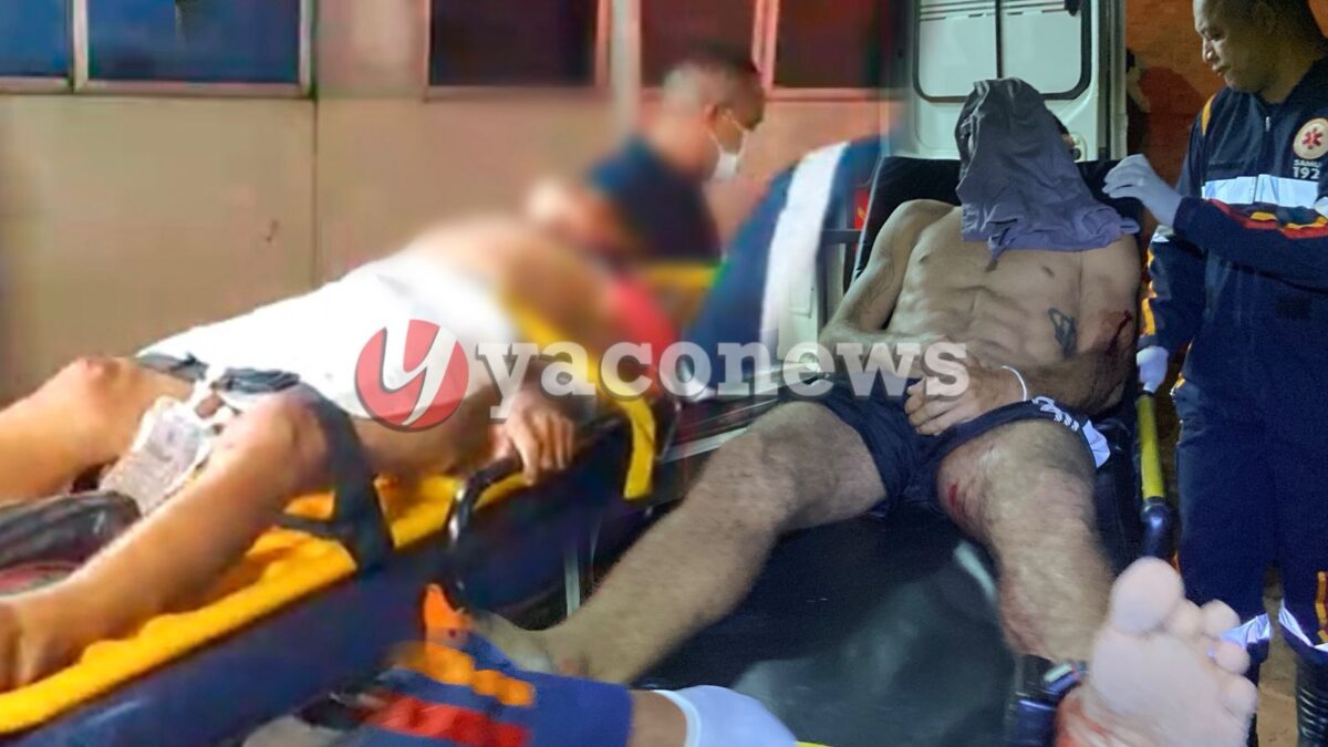 Ataques simultâneos deixam dois homens feridos a tiros no segundo distrito de Rio Branco