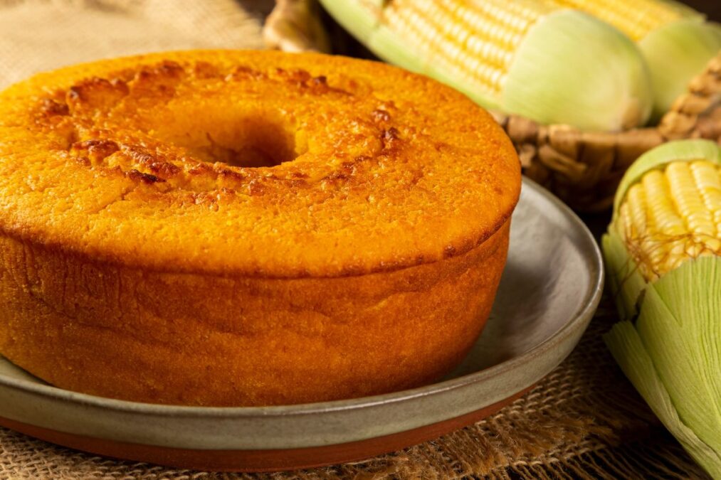Recita de bolo de milho cremoso: o par perfeito para o seu cafezinho