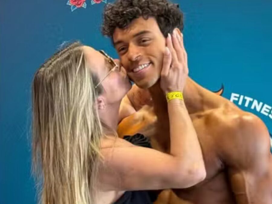 Filho de Xanddy e Carla Perez estreia no fisiculturismo após dias de treino intenso