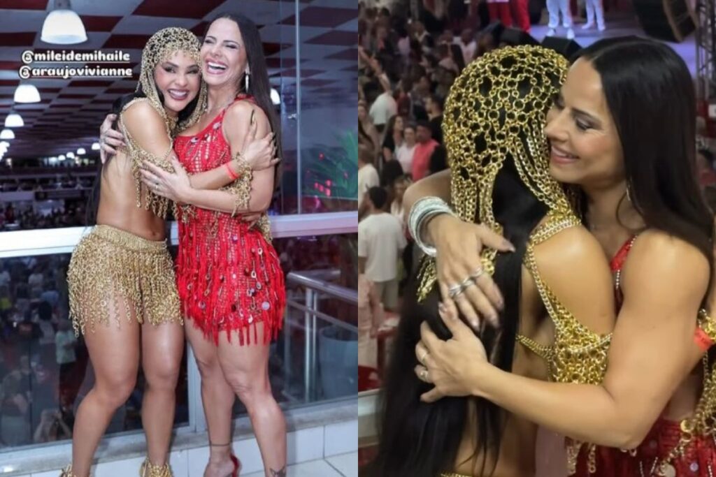 mileide-mihaile-realiza-sonho-ao-sambar-com-viviane-araujo