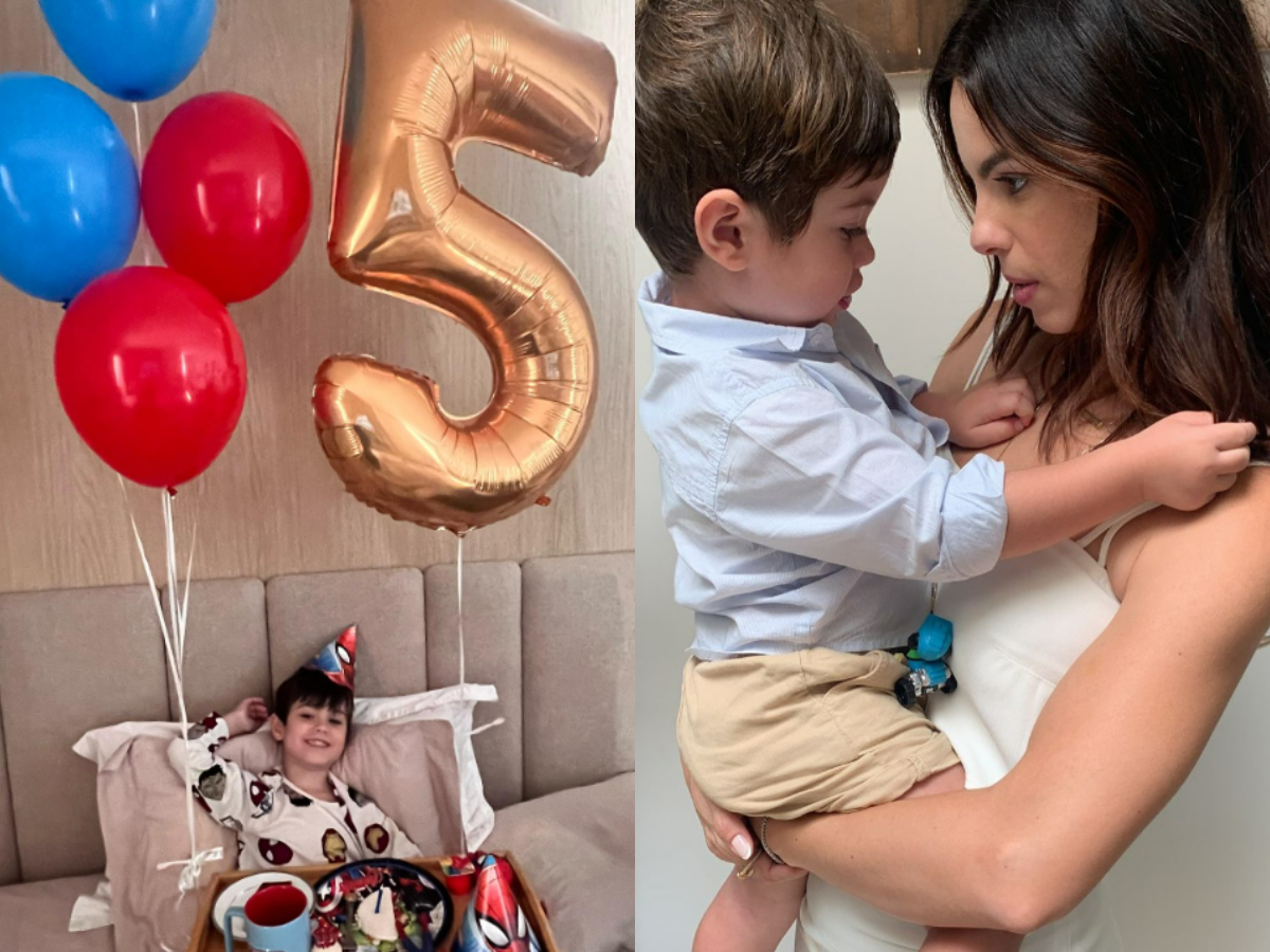 Sthefany Brito comemora 5 anos do filho mais velho com declaração: “Como eu te amo”