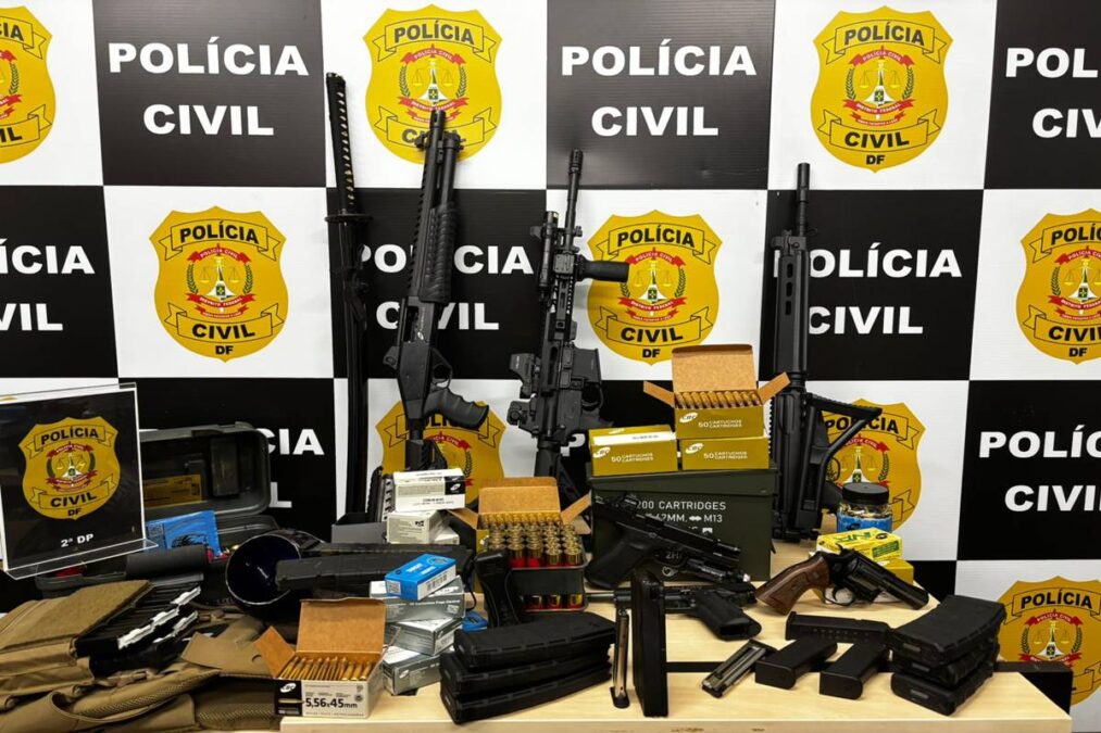 Bêbado, CAC “tocava o terror” na Asa Norte com fuzis e pistolas