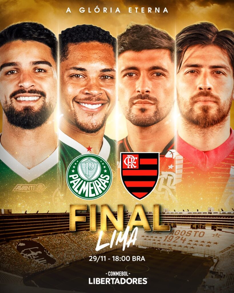 libertadores:-conmebol-define-horario-e-uniformes-que-palmeiras-e-flamengo-usarao-na-final