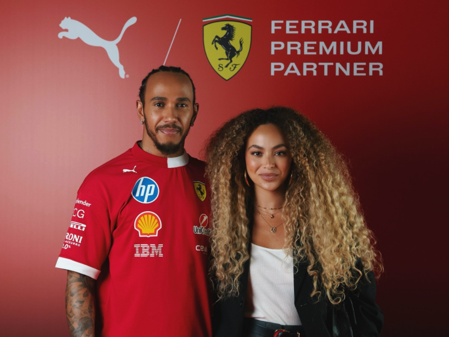 Ex-affair de Vini Jr. e Gabigol posa com Lewis Hamilton e web reage: “Eu apoio”