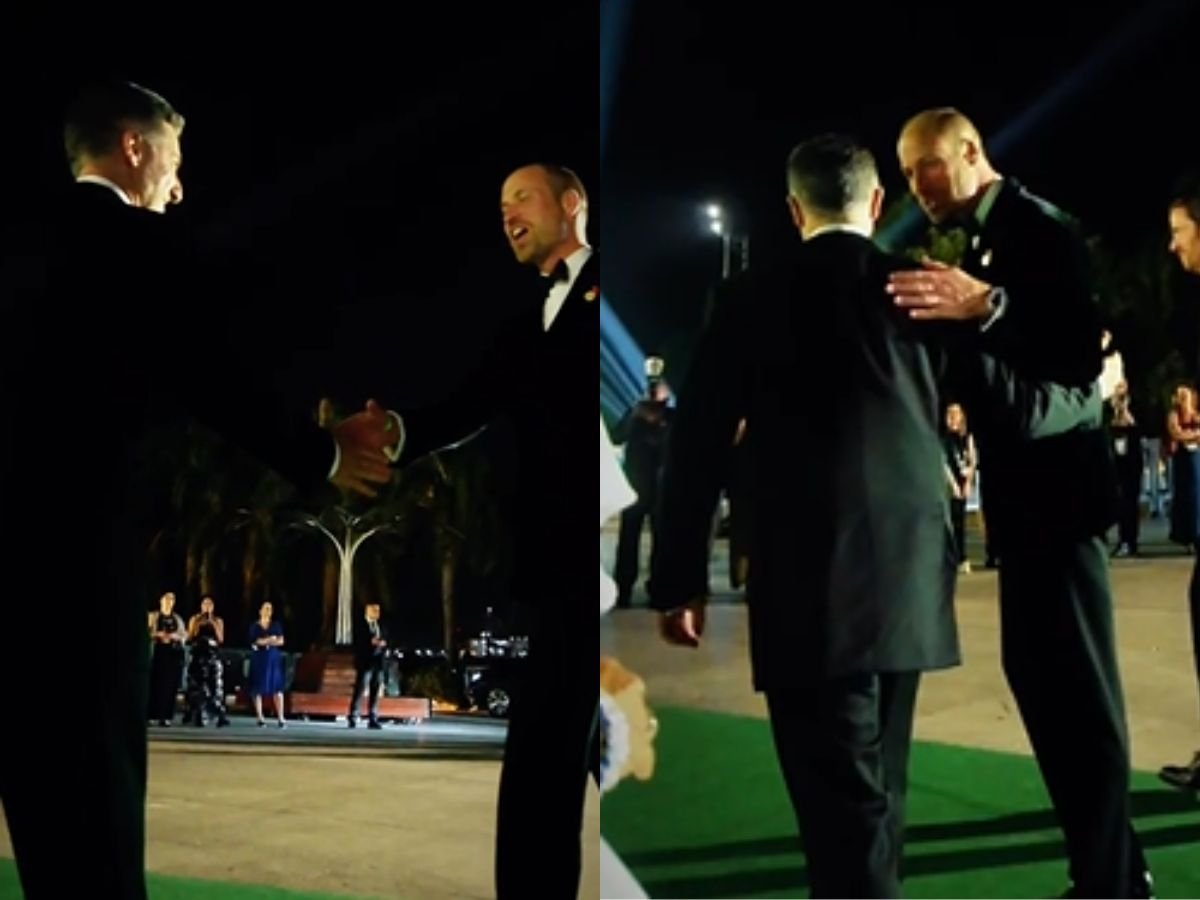 Que encontro! Luciano Huck recebe Príncipe William em evento no Rio