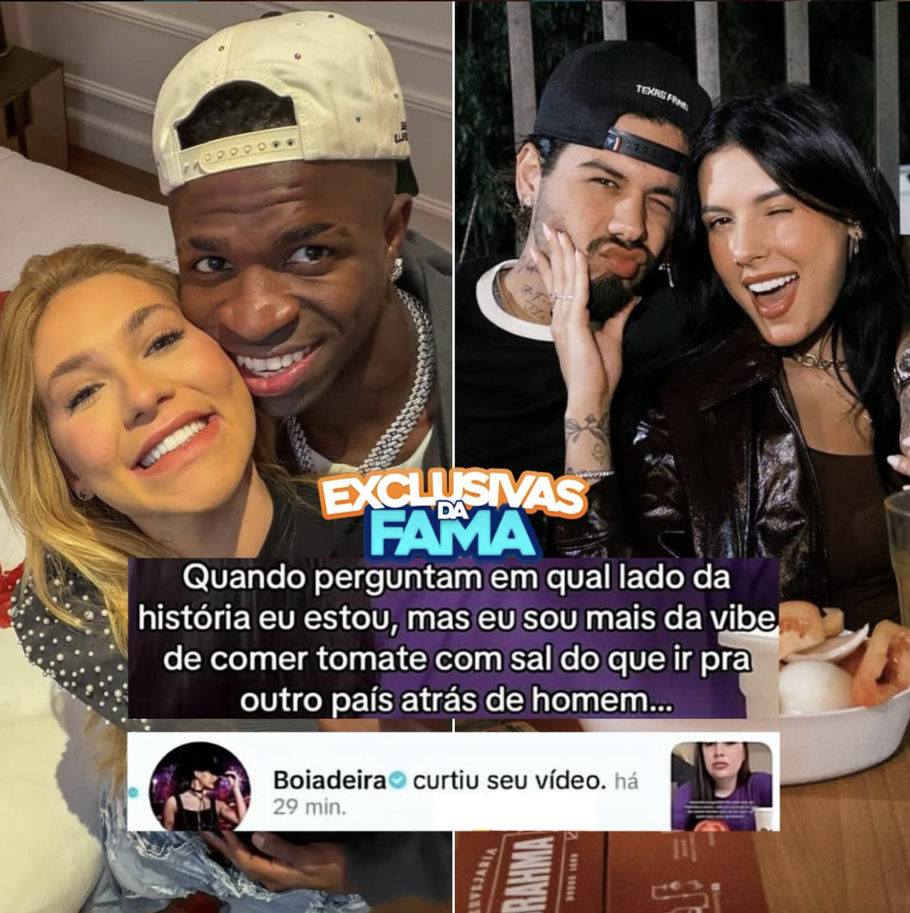 Ana Castela curte indireta para Virginia: “Vibe de ir pra outro país atrás de homem”