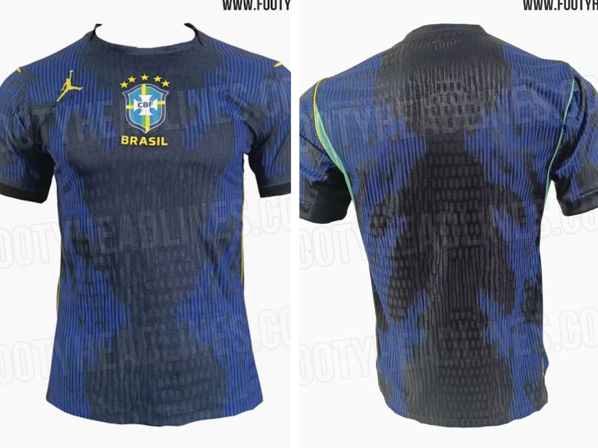 Após uniforme vermelho vetado, site vaza suposta camisa azul da Seleção para Copa de 2026