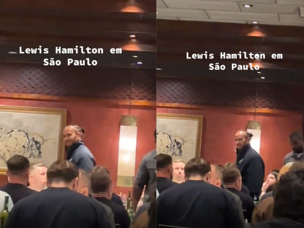 lewis-hamilton-e-pilotos-da-f1-trocam-voltas-na-pista-por-noite-agitada-em-sp