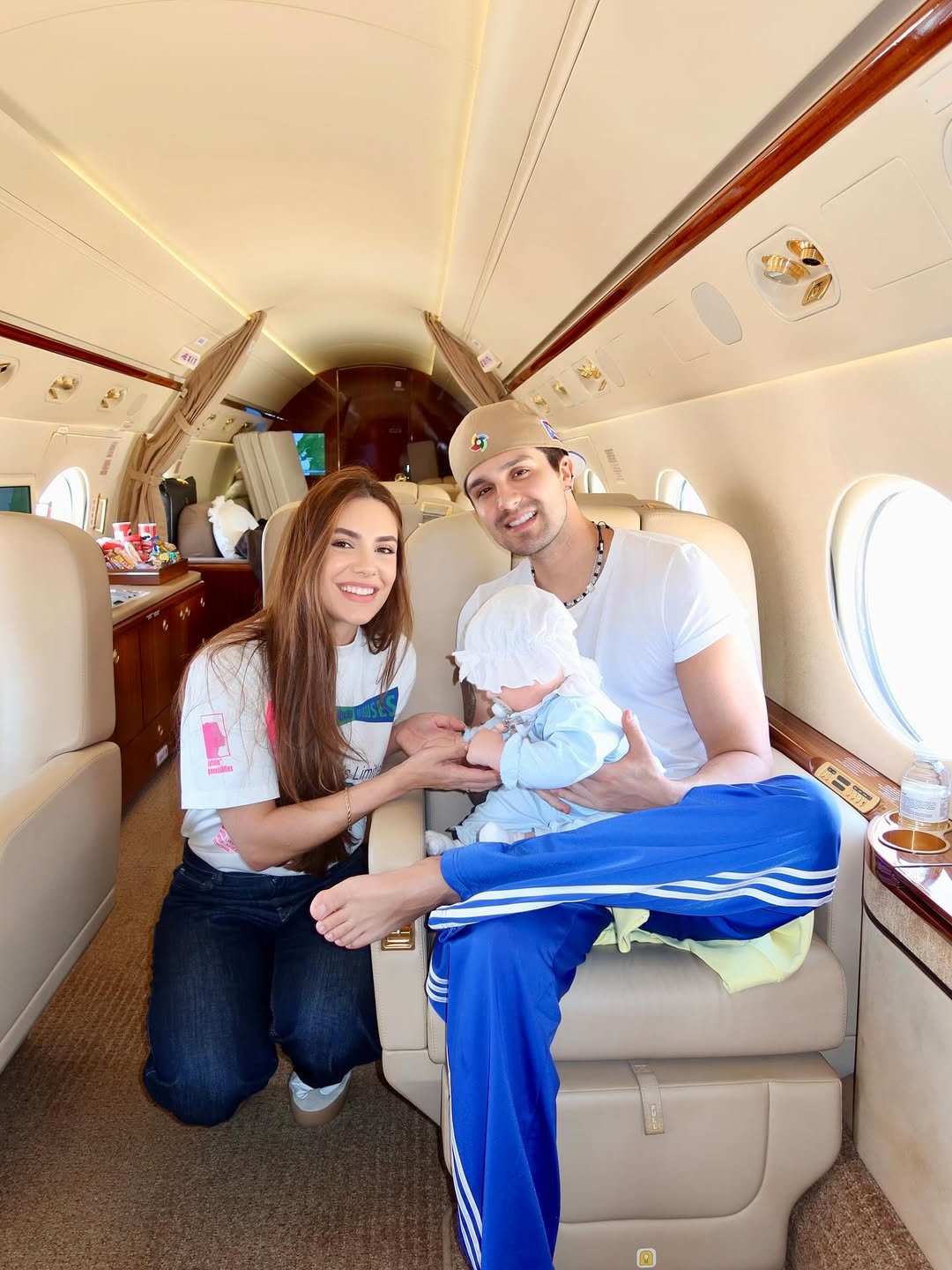 A cara do pai! Luan Santana e Jade falam da aparência de Serena e se querem mais filhos