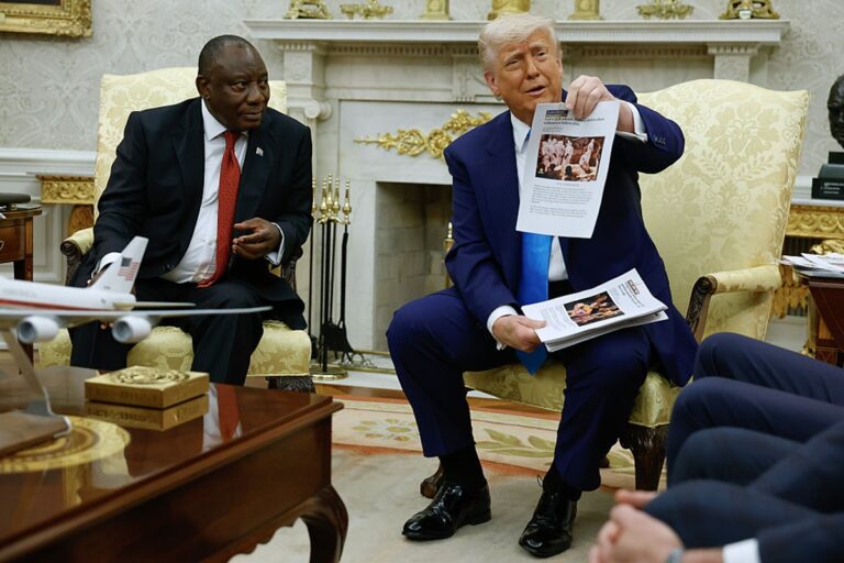 trump:-eua-vao-boicotar-g20-na-africa-do-sul-devido-a-“genocidio-de-brancos”