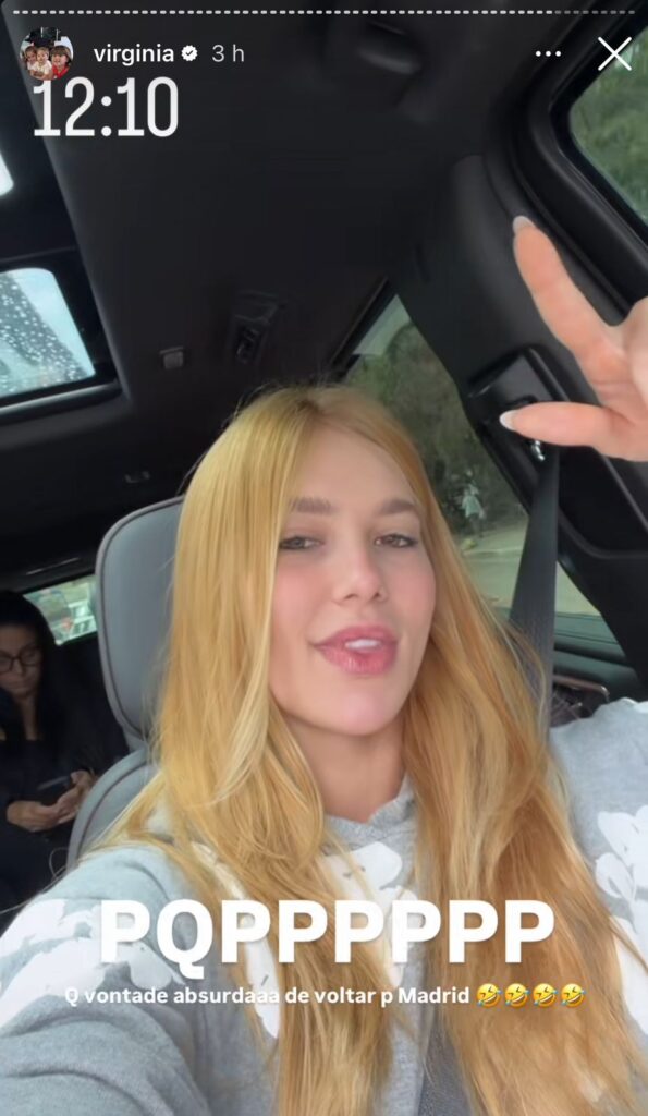 virginia-declara-saudade-com-musica-romantica:-“vontade-absurda-de-voltar-para-madri”