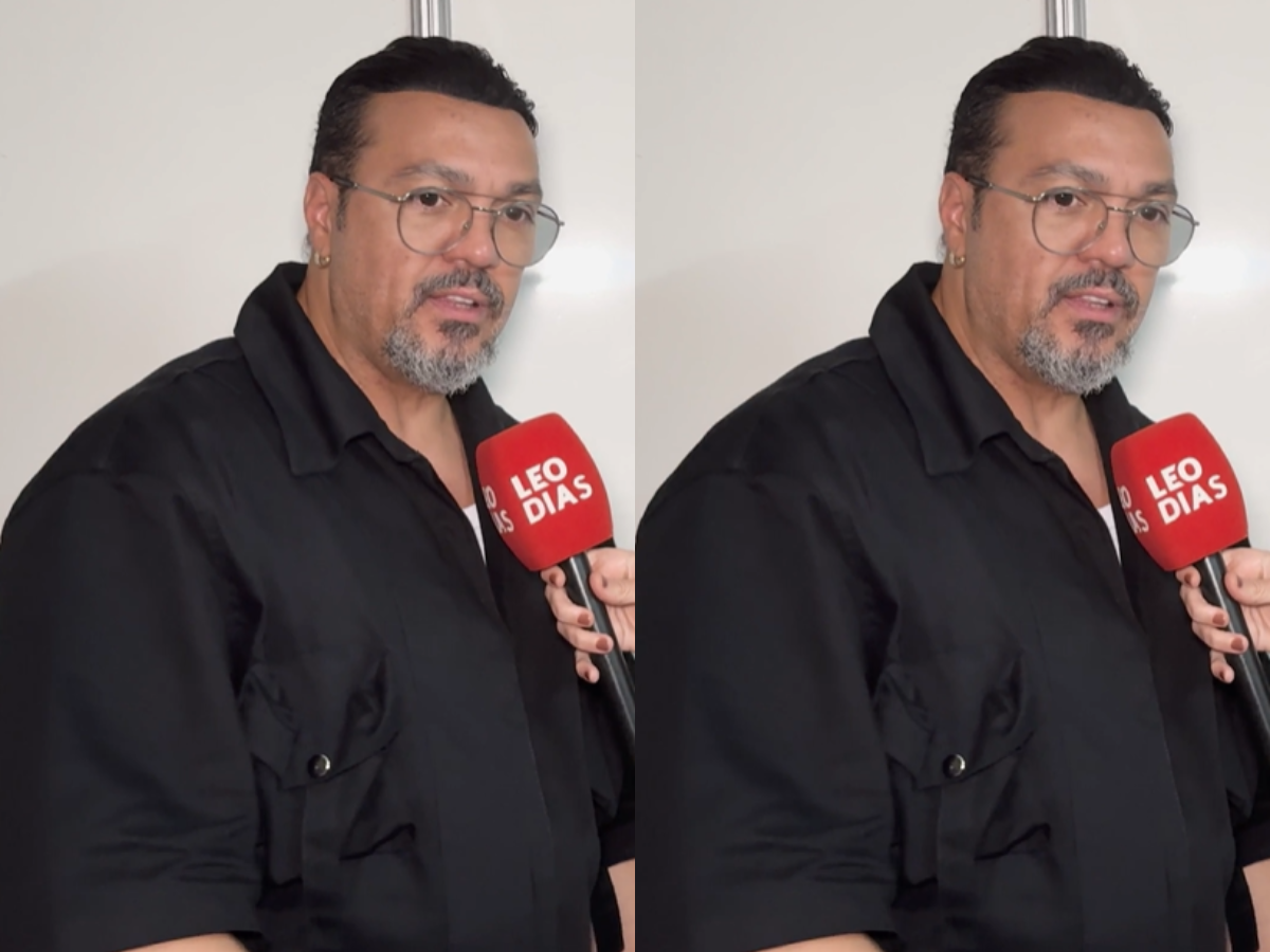 Após Aguinaldo convidar Viviane para ser par de Belo, ele afirma que a beijaria: “Obedece quem tem juízo”