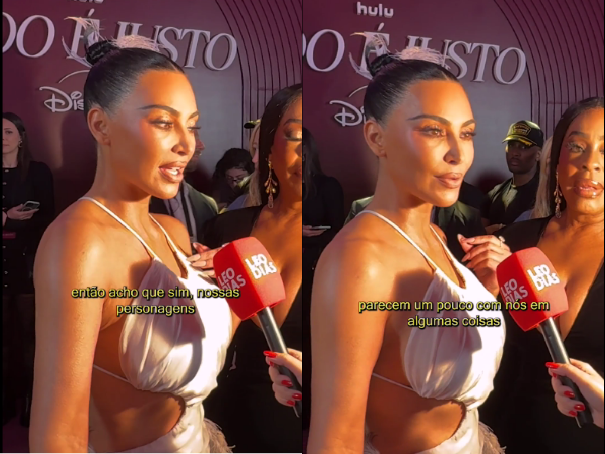 “Nós podemos ser duronas”: Kim Kardashian reflete sobre personagens em “Tudo É Justo”