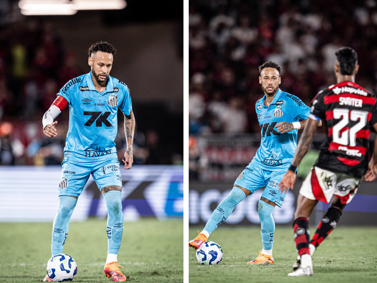 Neymar causa desconforto no Santos após irritação no Maracanã