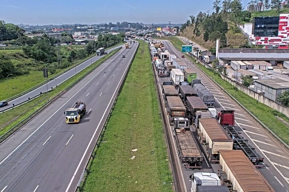 Interdição no Rodoanel já provoca mais de 20 km de congestionamento
